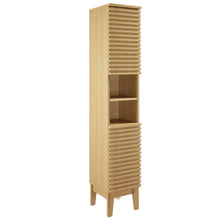 Load image into Gallery viewer, Render Tall Narrow Bathroom Storage Cabinet by Modway
