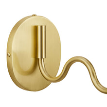 Load image into Gallery viewer, Wave Squiggle Arm Wall Sconce by Modway
