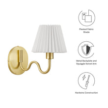 Load image into Gallery viewer, Wave Squiggle Arm Wall Sconce by Modway
