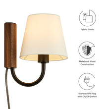 Load image into Gallery viewer, Sunlit Swivel Wall Sconce by Modway
