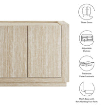 Load image into Gallery viewer, Hollis 59&quot; Travertine Sideboard by Modway
