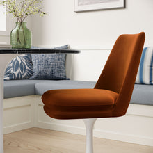 Load image into Gallery viewer, Lippa Performance Velvet Swivel Dining Chair by Modway
