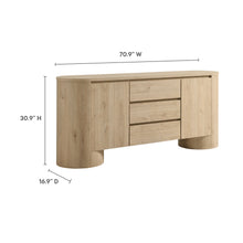 Load image into Gallery viewer, Duval 71&quot; Rounded Sideboard Storage Cabinet by Modway
