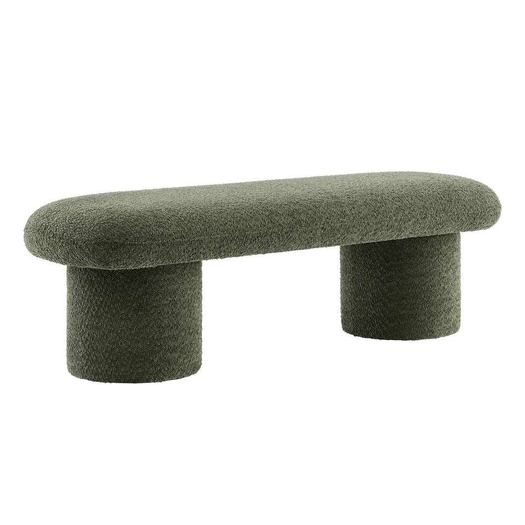 Orla Chenille Upholstered Bench by Modway