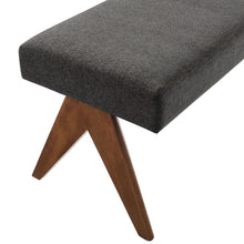 Load image into Gallery viewer, Lyra 47&quot; Fabric Upholstered Bench by Modway
