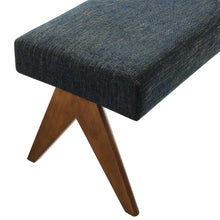 Load image into Gallery viewer, Lyra 47&quot; Fabric Upholstered Bench by Modway
