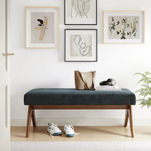 Load image into Gallery viewer, Lyra 47&quot; Fabric Upholstered Bench by Modway
