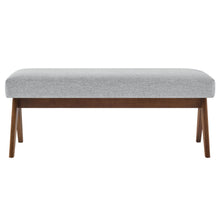 Load image into Gallery viewer, Lyra 47&quot; Fabric Upholstered Bench by Modway
