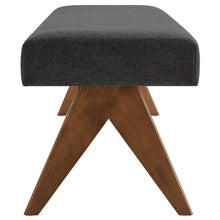 Load image into Gallery viewer, Lyra 63&quot; Fabric Upholstered Bench by Modway
