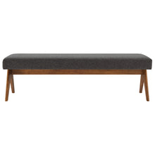 Load image into Gallery viewer, Lyra 63&quot; Fabric Upholstered Bench by Modway
