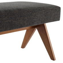 Load image into Gallery viewer, Lyra 63&quot; Fabric Upholstered Bench by Modway
