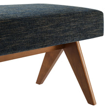 Load image into Gallery viewer, Lyra 63&quot; Fabric Upholstered Bench by Modway
