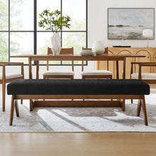 Load image into Gallery viewer, Lyra 63&quot; Boucle Upholstered Bench by Modway
