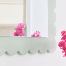 Load image into Gallery viewer, Emmeline Scalloped Rectangle Wall Mirror by Modway
