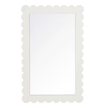 Load image into Gallery viewer, Emmeline Scalloped Rectangle Wall Mirror by Modway
