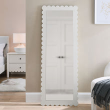 Load image into Gallery viewer, Emmeline Scalloped Rectangle Floor Mirror by Modway
