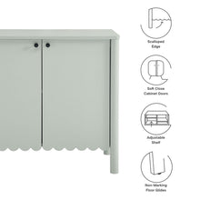 Load image into Gallery viewer, Emmeline 35&quot; 2-Door Scalloped Sideboard Cabinet by Modway
