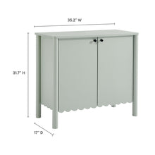 Load image into Gallery viewer, Emmeline 35&quot; 2-Door Scalloped Sideboard Cabinet by Modway
