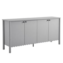 Load image into Gallery viewer, Emmeline 66&quot; 4-Door Scalloped Sideboard Cabinet by Modway
