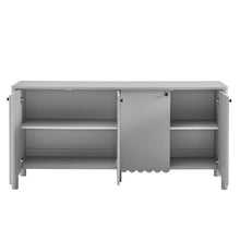 Load image into Gallery viewer, Emmeline 66&quot; 4-Door Scalloped Sideboard Cabinet by Modway
