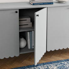 Load image into Gallery viewer, Emmeline 66&quot; 4-Door Scalloped Sideboard Cabinet by Modway
