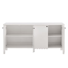 Load image into Gallery viewer, Emmeline 66&quot; 4-Door Scalloped Sideboard Cabinet by Modway
