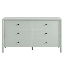 Load image into Gallery viewer, Emmeline Scalloped 6-Drawer Dresser by Modway
