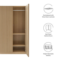 Load image into Gallery viewer, Render 2-Door Wardrobe Closet by Modway
