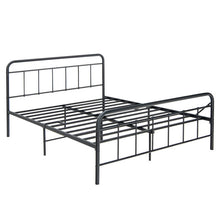 Load image into Gallery viewer, Heavy Duty Metal Platform Bed Frame with Headboard-Queen Size
