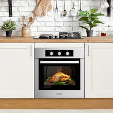 Load image into Gallery viewer, 24 Inch Single Wall Oven 2.47Cu.ft with 5 Cooking Modes-Silver
