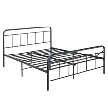 Load image into Gallery viewer, Heavy Duty Metal Platform Bed Frame with Headboard-Full Size
