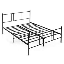 Load image into Gallery viewer, Full/Queen Size Platform Bed Frame with High Headboard-Full Size
