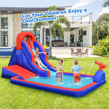 Load image into Gallery viewer, 5-in-1 Inflatable Water Slide with Climbing Wall
