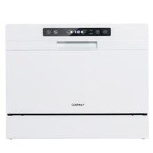 Load image into Gallery viewer, Compact Countertop Dishwasher with 6 Place Settings and 5 Washing Programs
