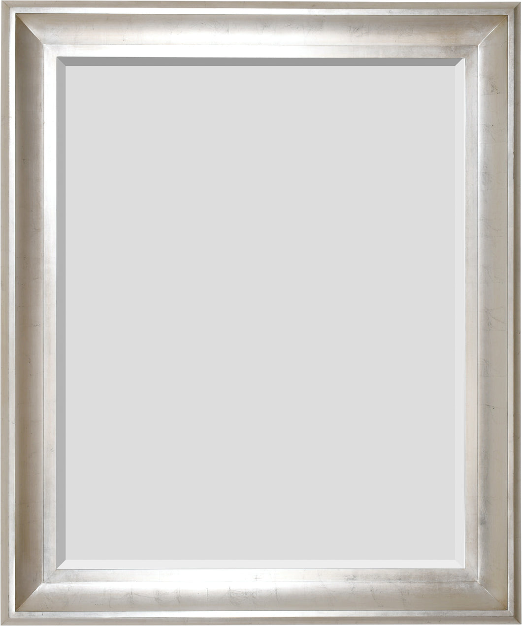 The Sterling Mirror 48X60 Silver with Champagne Wash