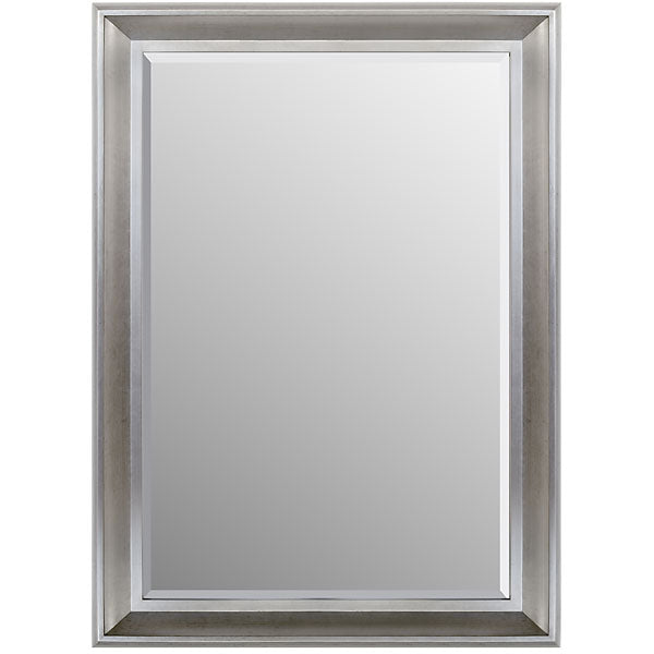 The Sterling Mirror 48X72 Silver with Champagne Wash