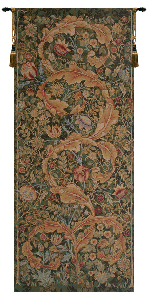 Acanthe Green Large French Tapestry