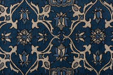 Load image into Gallery viewer, Baxton Studio Panacea Modern and Contemporary Blue Hand-Tufted Wool Area Rug
