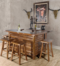 Load image into Gallery viewer, Adirondack Teak Bar Stool
