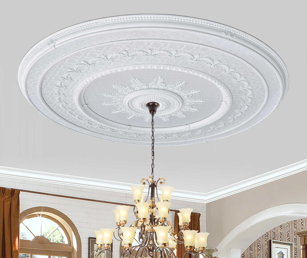 Blanco Grand Ceiling Medallion 98.5 Inch Diameter