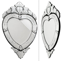 Load image into Gallery viewer, Venetian Heart Mirror
