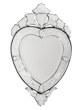 Load image into Gallery viewer, Venetian Heart Mirror
