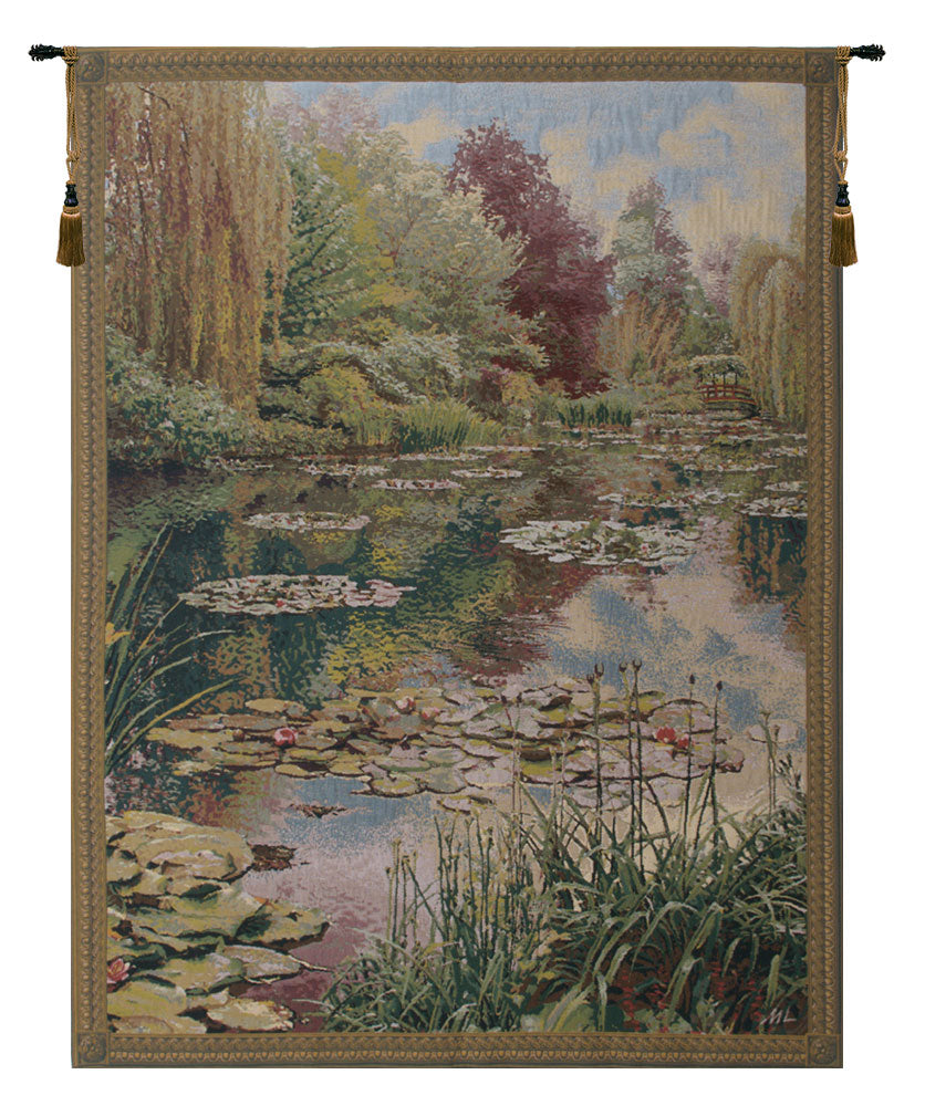 Monet Vertical Belgian Tapestry Wall Art