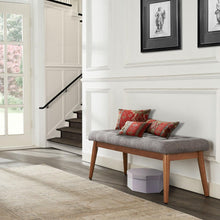 Load image into Gallery viewer, Landon Upholstered Bench Acorn
