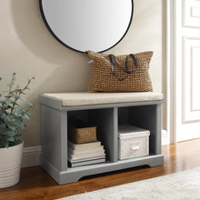 Load image into Gallery viewer, Anderson Storage Bench Gray/Tan
