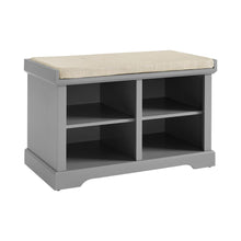 Load image into Gallery viewer, Anderson Storage Bench Gray/Tan
