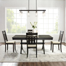 Load image into Gallery viewer, Hayden 5Pc  Dining Set Slate - Table &amp; 4 Slat Back Chairs
