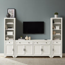 Load image into Gallery viewer, Tara 3Pc Entertainment Set Distressed White - Sideboard &amp; 2 Bookcases
