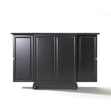 Load image into Gallery viewer, Alexandria Expandable Bar Cabinet Black
