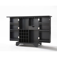 Load image into Gallery viewer, Lafayette Expandable Bar Cabinet Black
